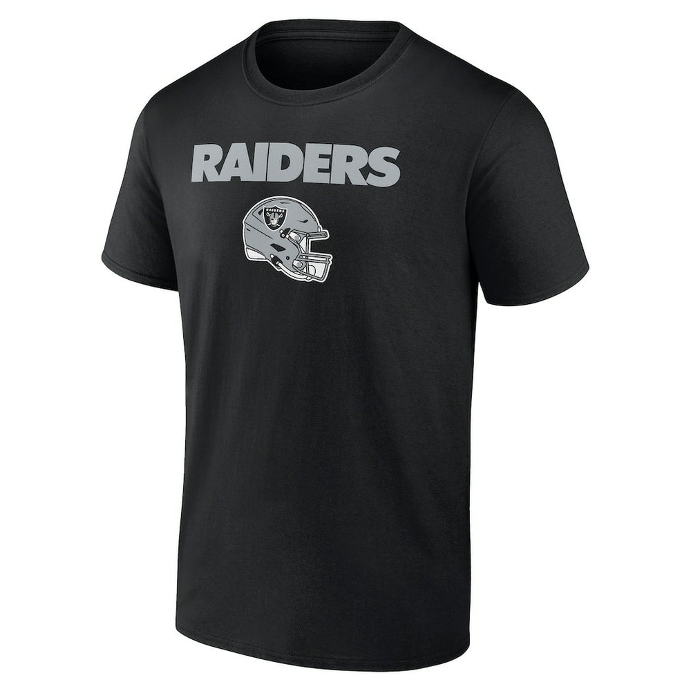 Las Vegas Raiders Personalized Name & Number Team Wordmark T-Shirt - Black for sale