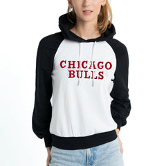 Chicago Bulls Lusso Women's Marlowe Tri-Blend Raglan Pullover Hoodie - White shop