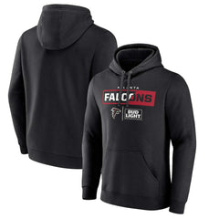 Atlanta Falcons NFL x Bud Light Pullover Hoodie - Black discount