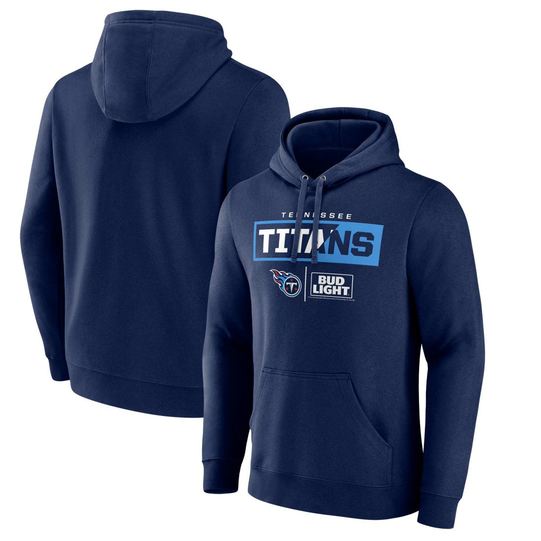 Tennessee Titans NFL x Bud Light Pullover Hoodie - Navy outlet
