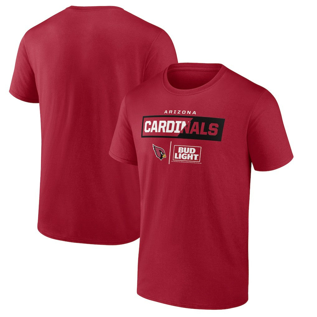 Arizona Cardinals NFL x Bud Light T-Shirt - Cardinal online