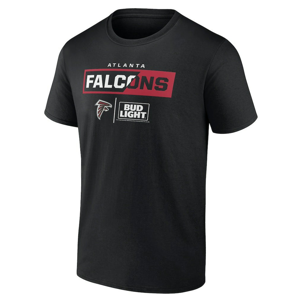Atlanta Falcons NFL x Bud Light T-Shirt - Black for sale