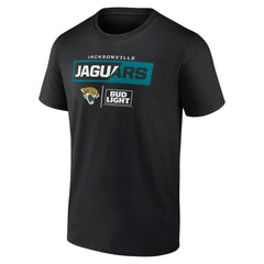 Jacksonville Jaguars NFL x Bud Light T-Shirt - Black on sale