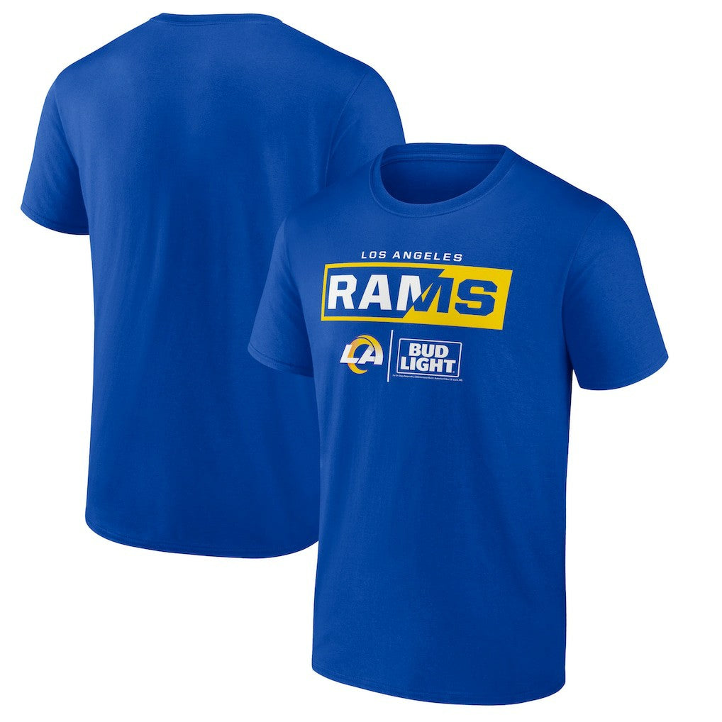 Los Angeles Rams NFL x Bud Light T-Shirt - Royal online