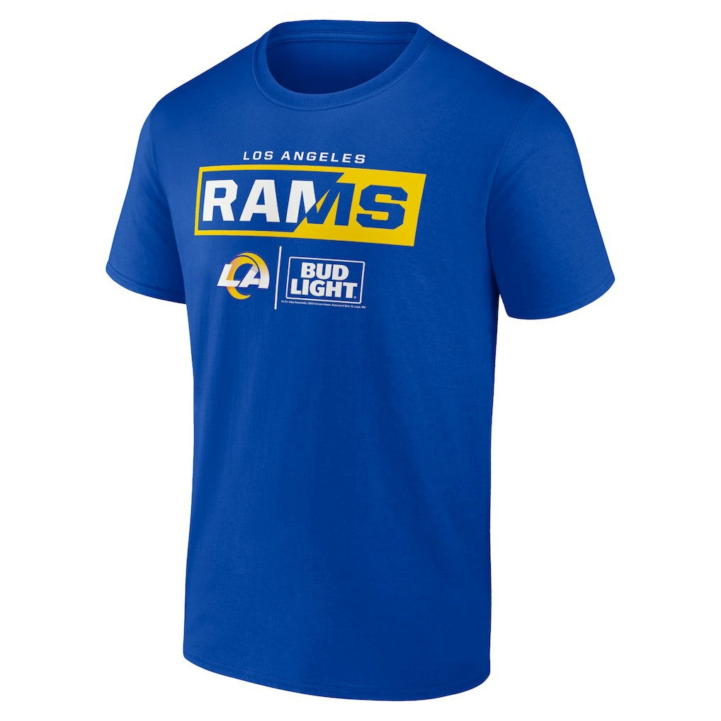 Los Angeles Rams NFL x Bud Light T-Shirt - Royal online