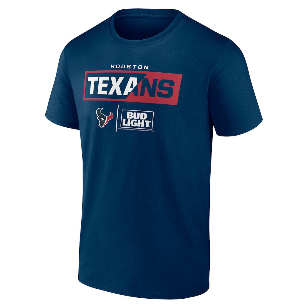 Houston Texans NFL x Bud Light T-Shirt - Navy discount