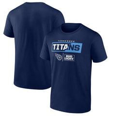 Tennessee Titans NFL x Bud Light T-Shirt - Navy for sale