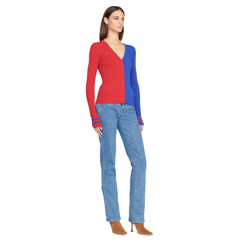 Buffalo Bills STAUD Women's Cargo Sweater - Red/Royal on sale