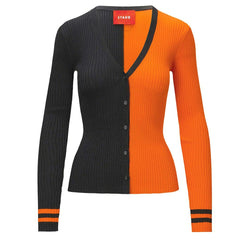 Cincinnati Bengals STAUD Women's Cargo Sweater - Black/Orange for sale