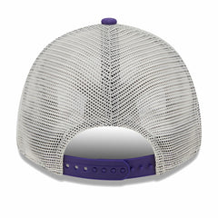 Phoenix Suns Throwback Patch Trucker 9FORTY Adjustable Hat - Khaki/Purple discount