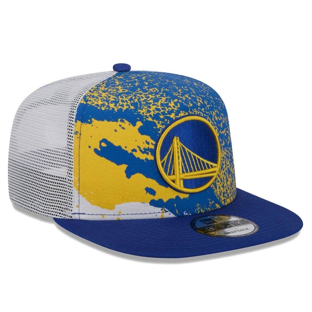 Golden State Warriors Court Sport Speckle 9FIFTY Snapback Hat sale - Royal shop