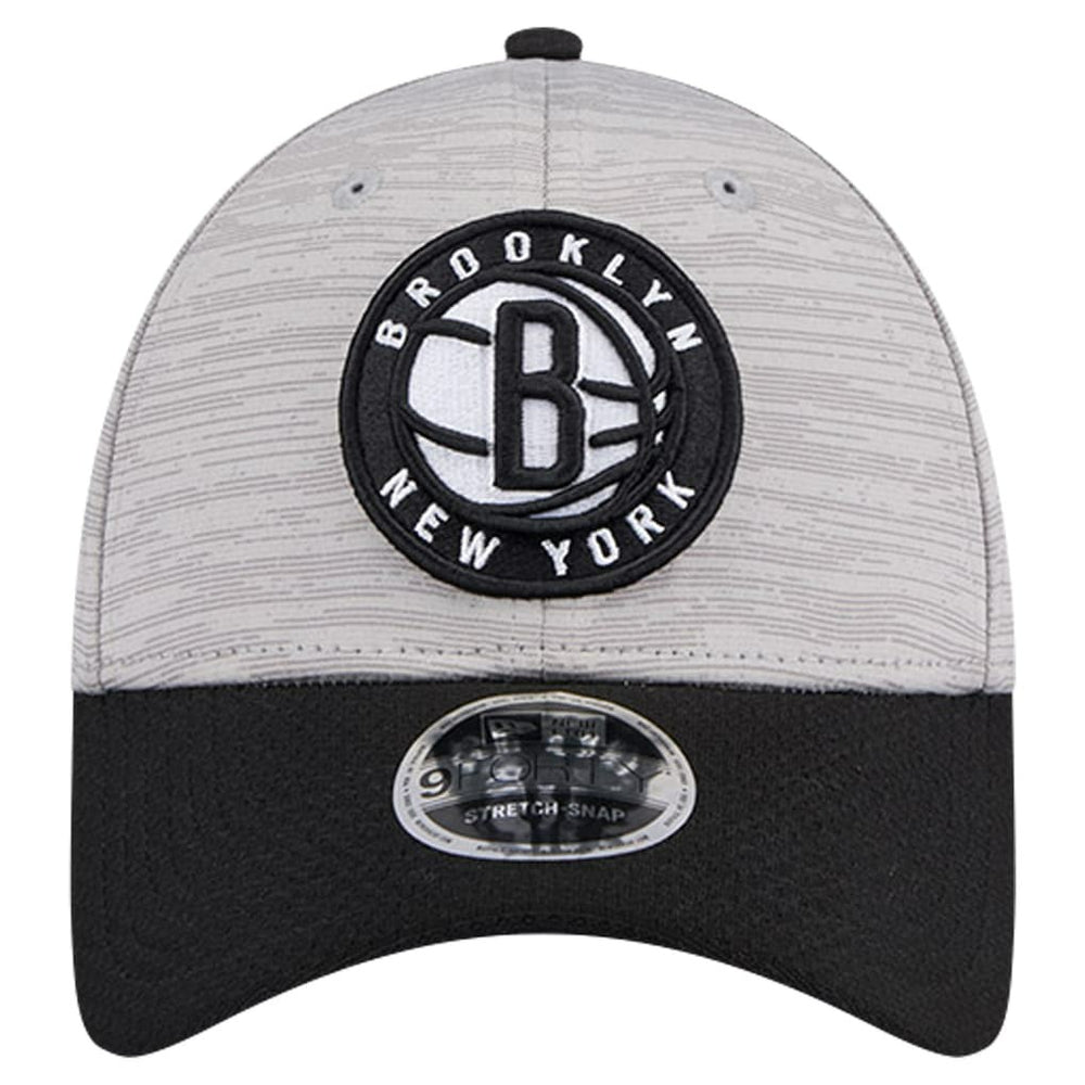 Brooklyn Nets Active Digi-Tech Two-Tone 9FORTY Adjustable Hat - Heather Gray/Black shop