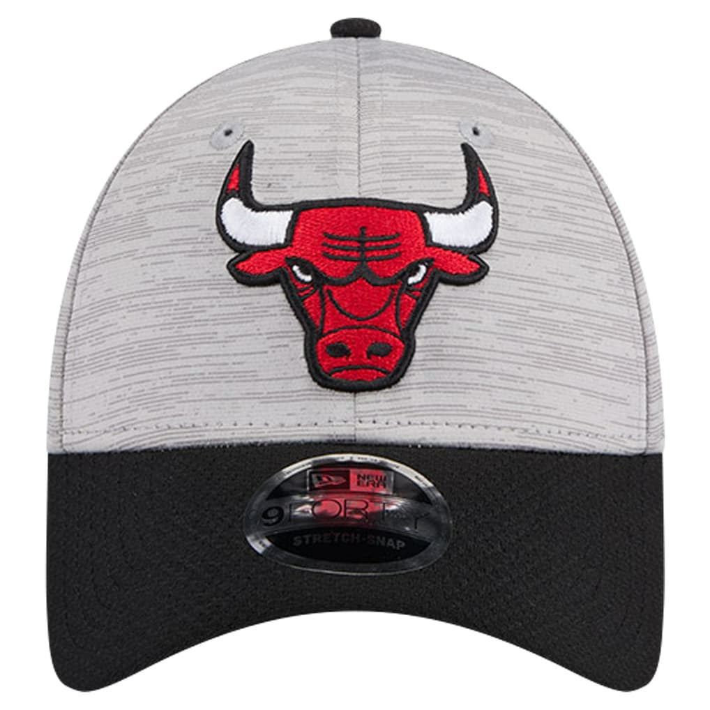 Chicago Bulls Active Digi-Tech Two-Tone 9FORTY Adjustable Hat - Heather Gray/Black discount