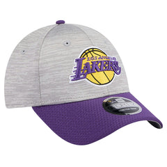 Los Angeles Lakers Active Digi-Tech Two-Tone 9FORTY Adjustable Hat - Heather Gray/Purple on sale
