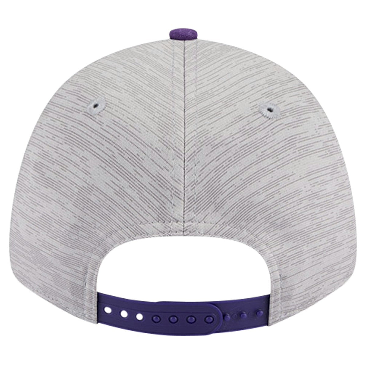Los Angeles Lakers Active Digi-Tech Two-Tone 9FORTY Adjustable Hat - Heather Gray/Purple on sale