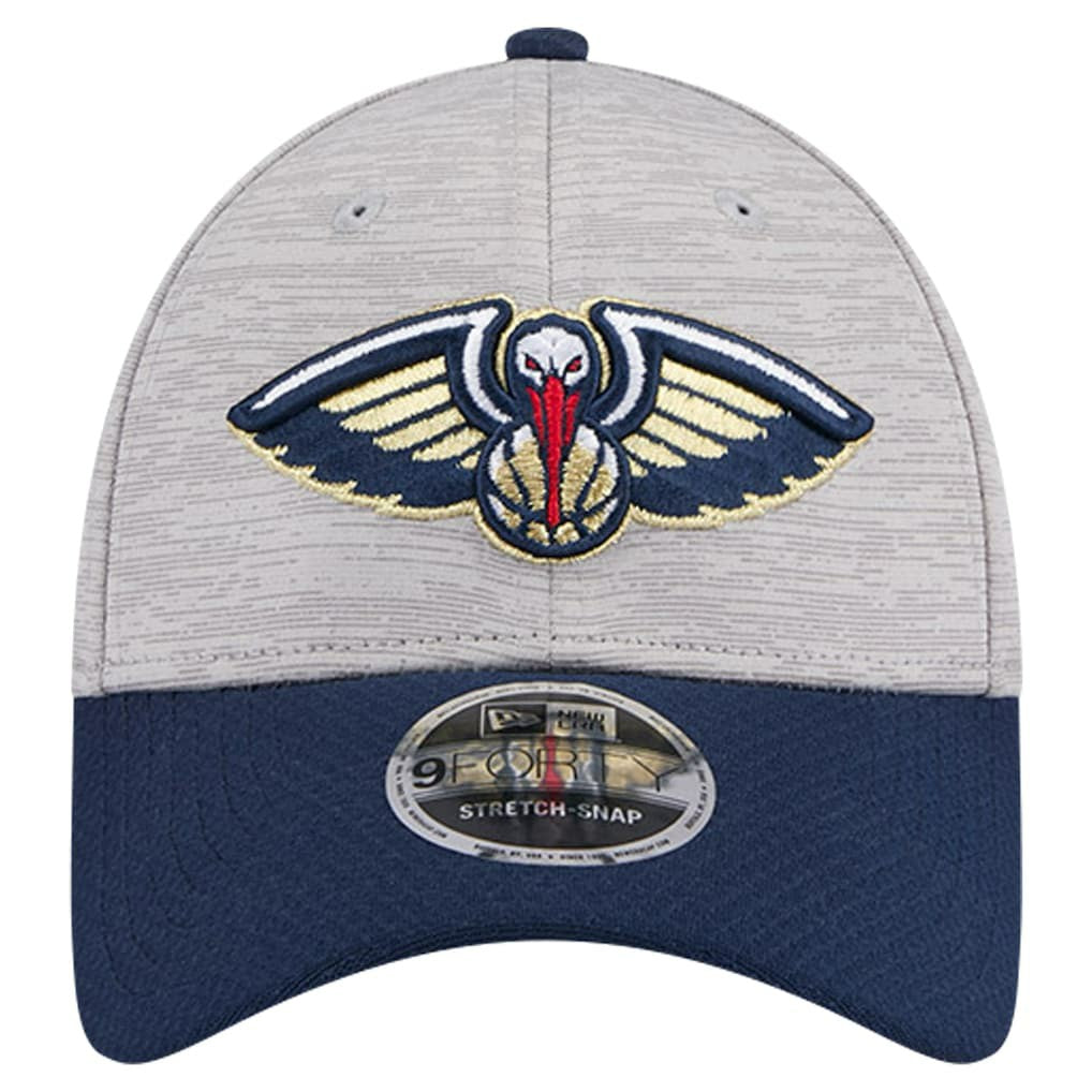 New Orleans Pelicans Active Digi-Tech Two-Tone 9FORTY Adjustable Hat - Heather Gray/Navy discount