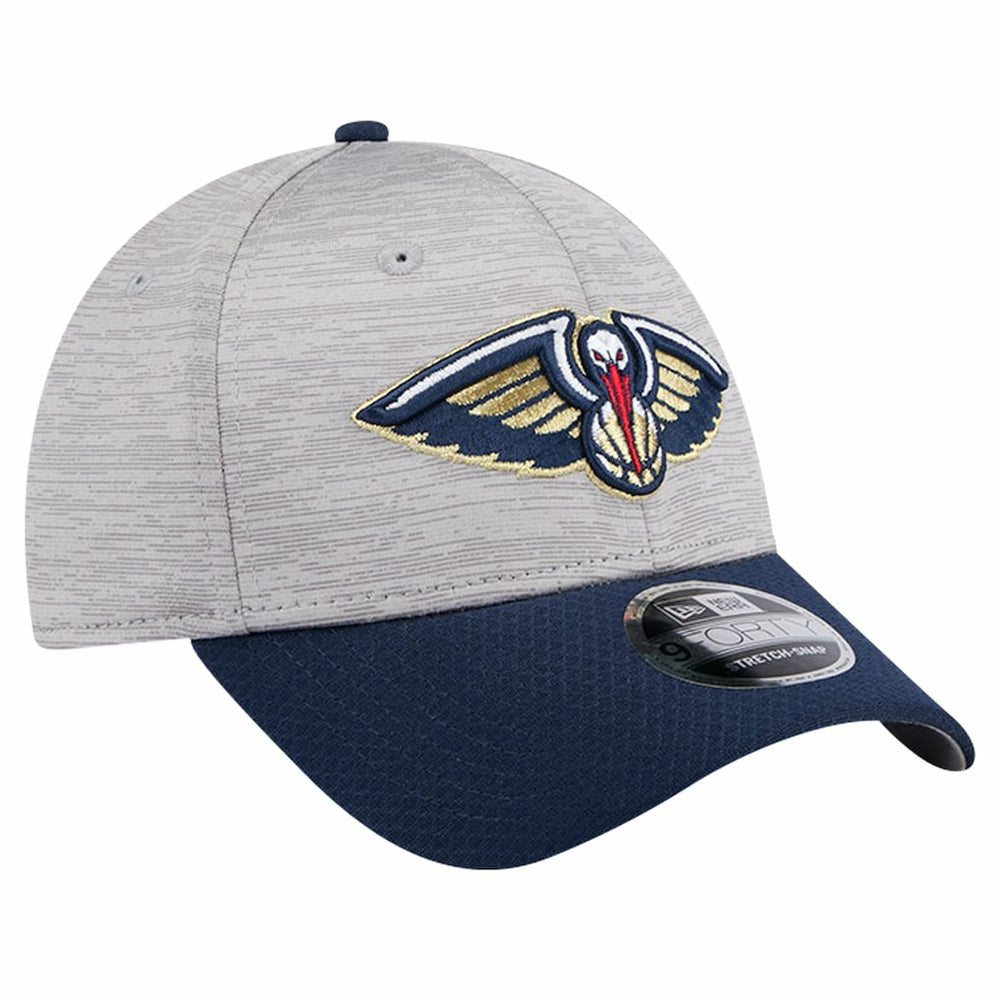 New Orleans Pelicans Active Digi-Tech Two-Tone 9FORTY Adjustable Hat - Heather Gray/Navy discount