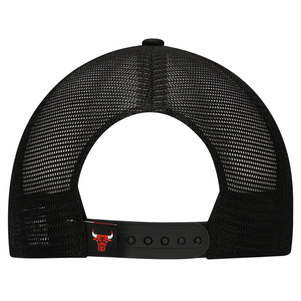 Chicago Bulls Youth Court Sport Mascot 9FIFTY Snapback Hat - White/Black outlet