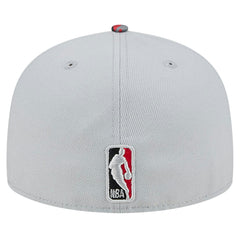 Portland Trail Blazers Active Color Camo Visor 59FIFTY Fitted Hat - Gray for sale