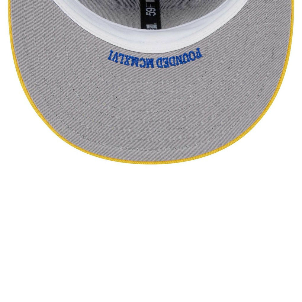 Golden State Warriors Gameday Gold Pop Stars 59FIFTY Fitted Hat sale - Royal/Gold shop