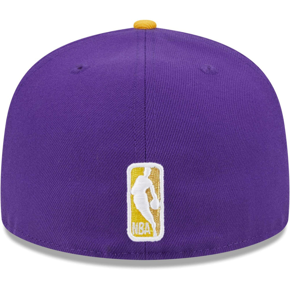 Los Angeles Lakers Gameday Gold Pop Stars 59FIFTY Fitted Hat - Purple/Gold cheap
