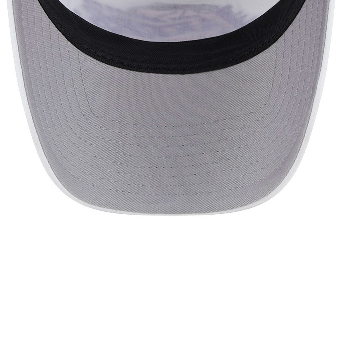 Los Angeles Lakers Court Sport Foam A-Frame 9FORTY Adjustable Trucker Hat - White/Purple online