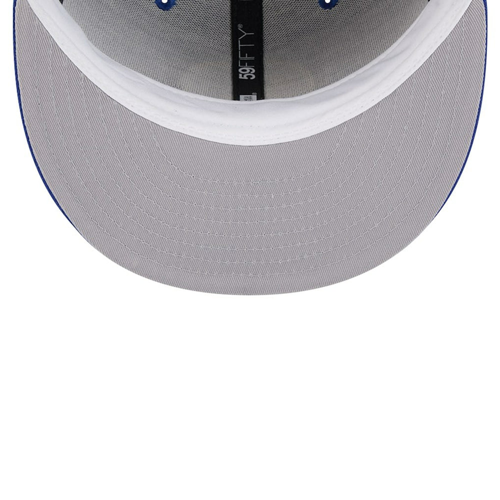 Golden State Warriors Court Sport Leather Applique 59FIFTY Fitted Hat sale - Royal for sale