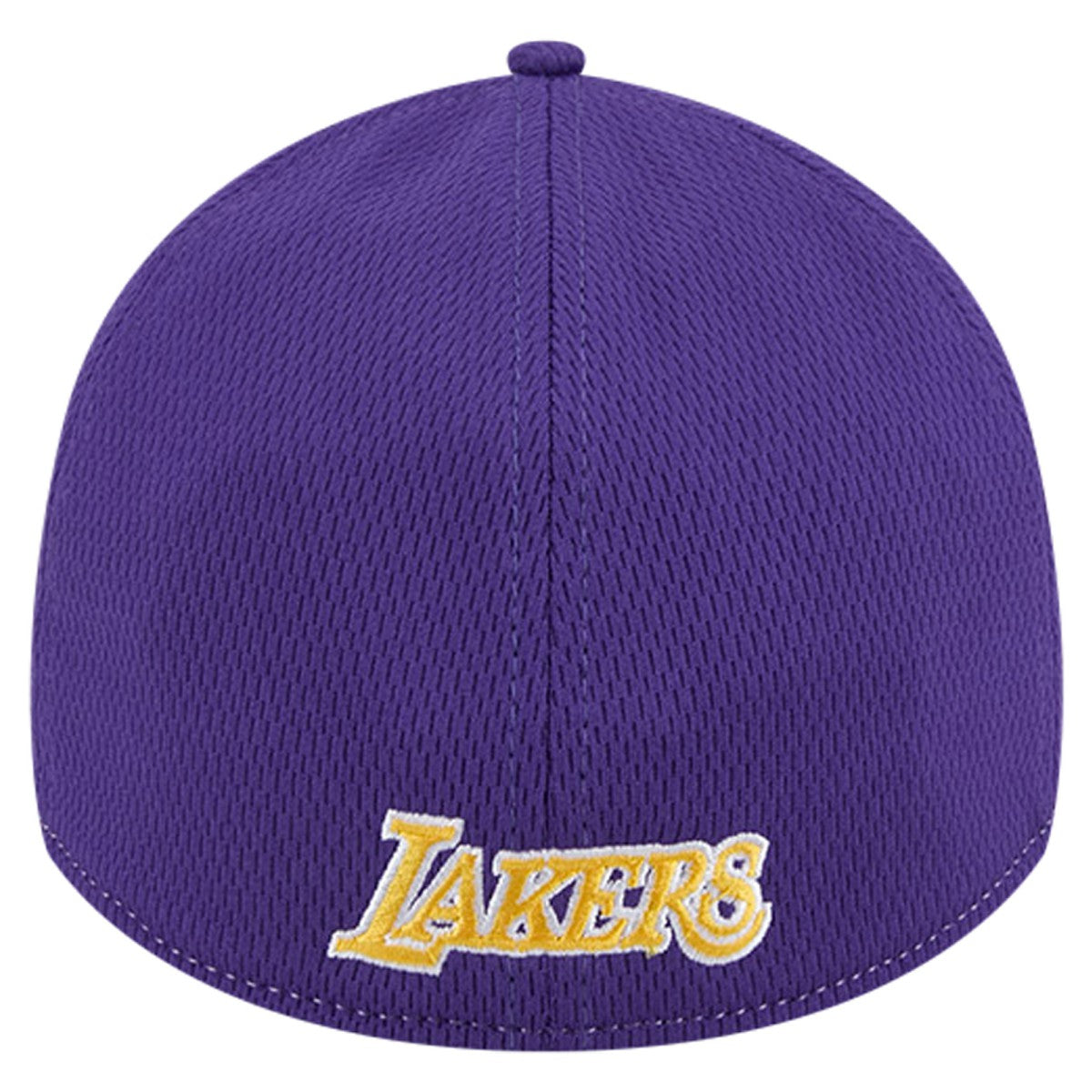 Los Angeles Lakers Two-Tone 39THIRTY Flex Hat - Heather Gray/Purple for sale