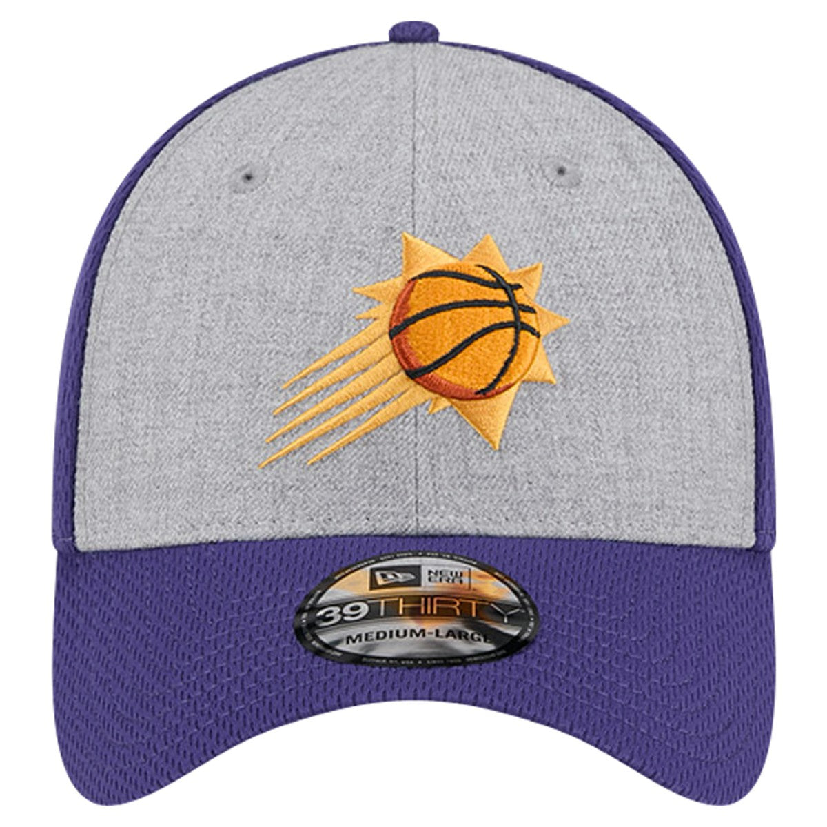 Phoenix Suns Two-Tone 39THIRTY Flex Hat - Heather Gray/Purple sale