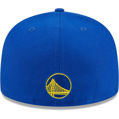 Golden State Warriors Game Day Hollow Logo Mashup 59FIFTY Fitted Hat sale - Royal on sale
