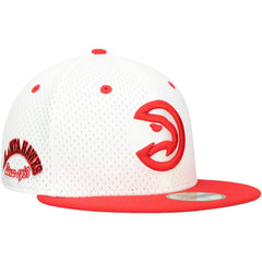 Atlanta Hawks Throwback 2Tone 59FIFTY Fitted Hat - White/Red cheap