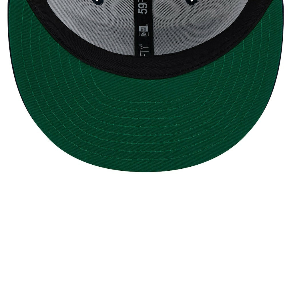 New Orleans Pelicans Throwback 2Tone 59FIFTY Fitted Hat - White/Navy sale