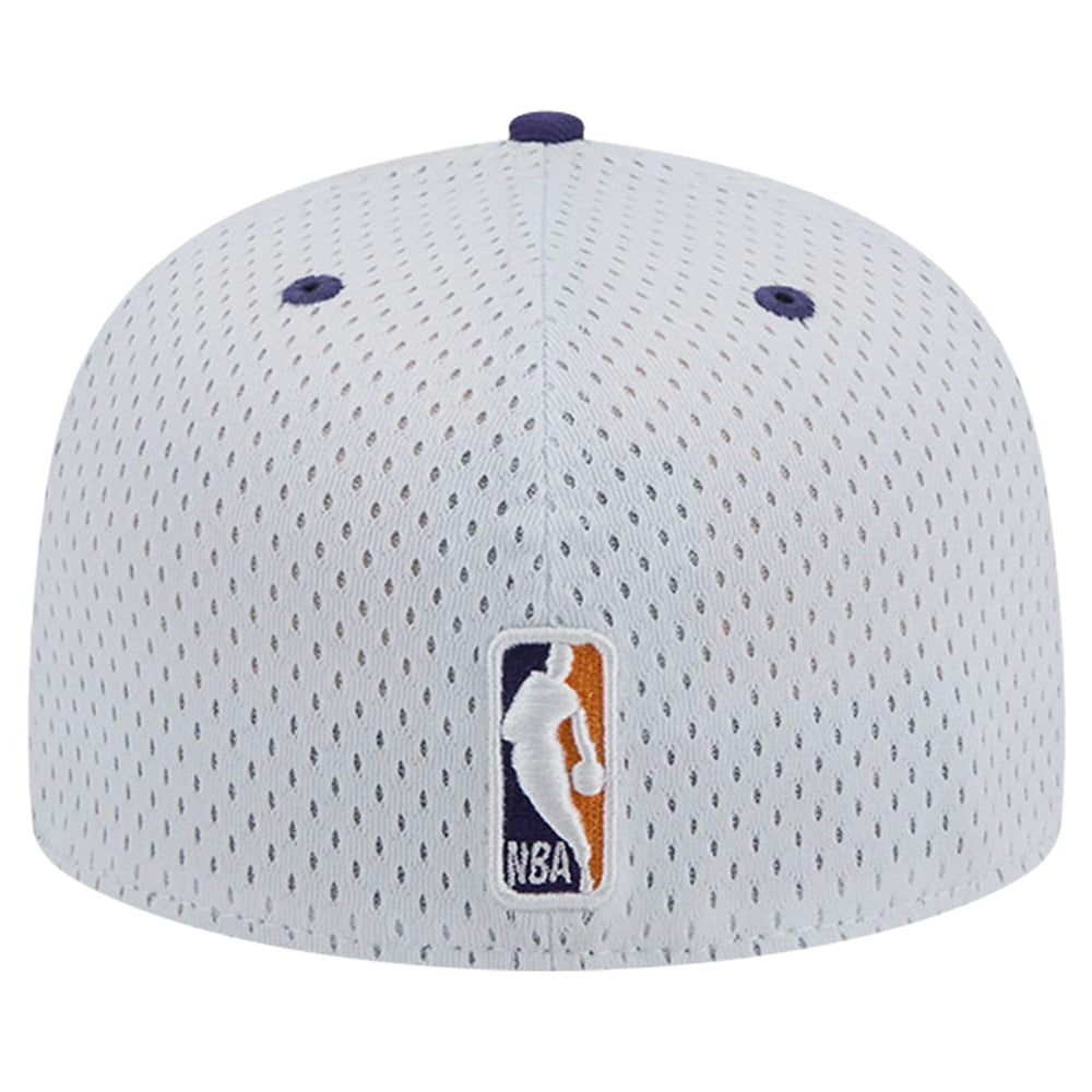 Phoenix Suns Throwback 2Tone 59FIFTY Fitted Hat - White/Purple for sale