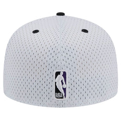 Sacramento Kings Throwback 2Tone 59FIFTY Fitted Hat - White/Black discount