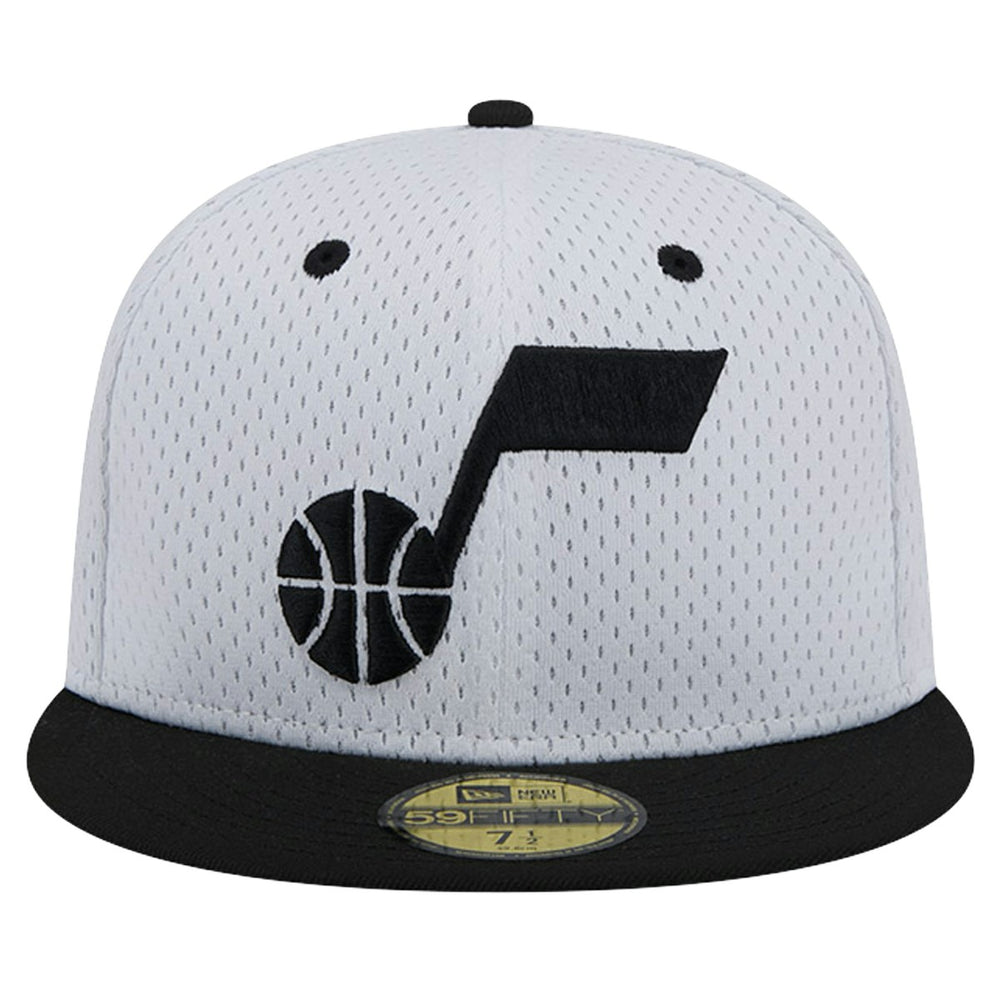 Utah Jazz Throwback 2Tone 59FIFTY Fitted Hat - White/Black online