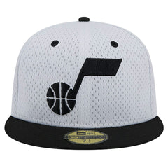 Utah Jazz Throwback 2Tone 59FIFTY Fitted Hat - White/Black online