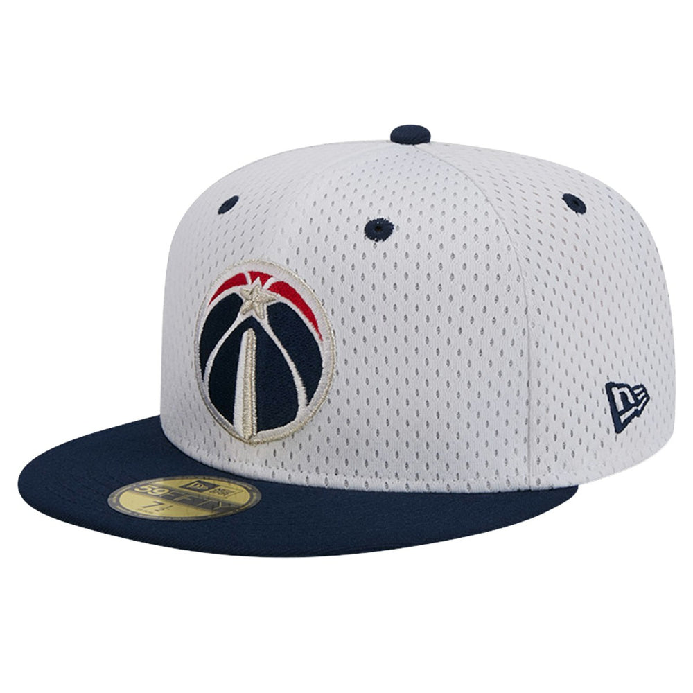 Washington Wizards Throwback 2Tone 59FIFTY Fitted Hat - White/Navy for sale