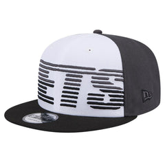 Brooklyn Nets Throwback Gradient Tech Font 9FIFTY Snapback Hat - White/Black discount