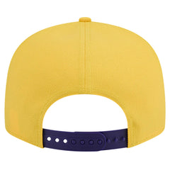 Los Angeles Lakers Throwback Gradient Tech Font 9FIFTY Snapback Hat - White/Purple outlet