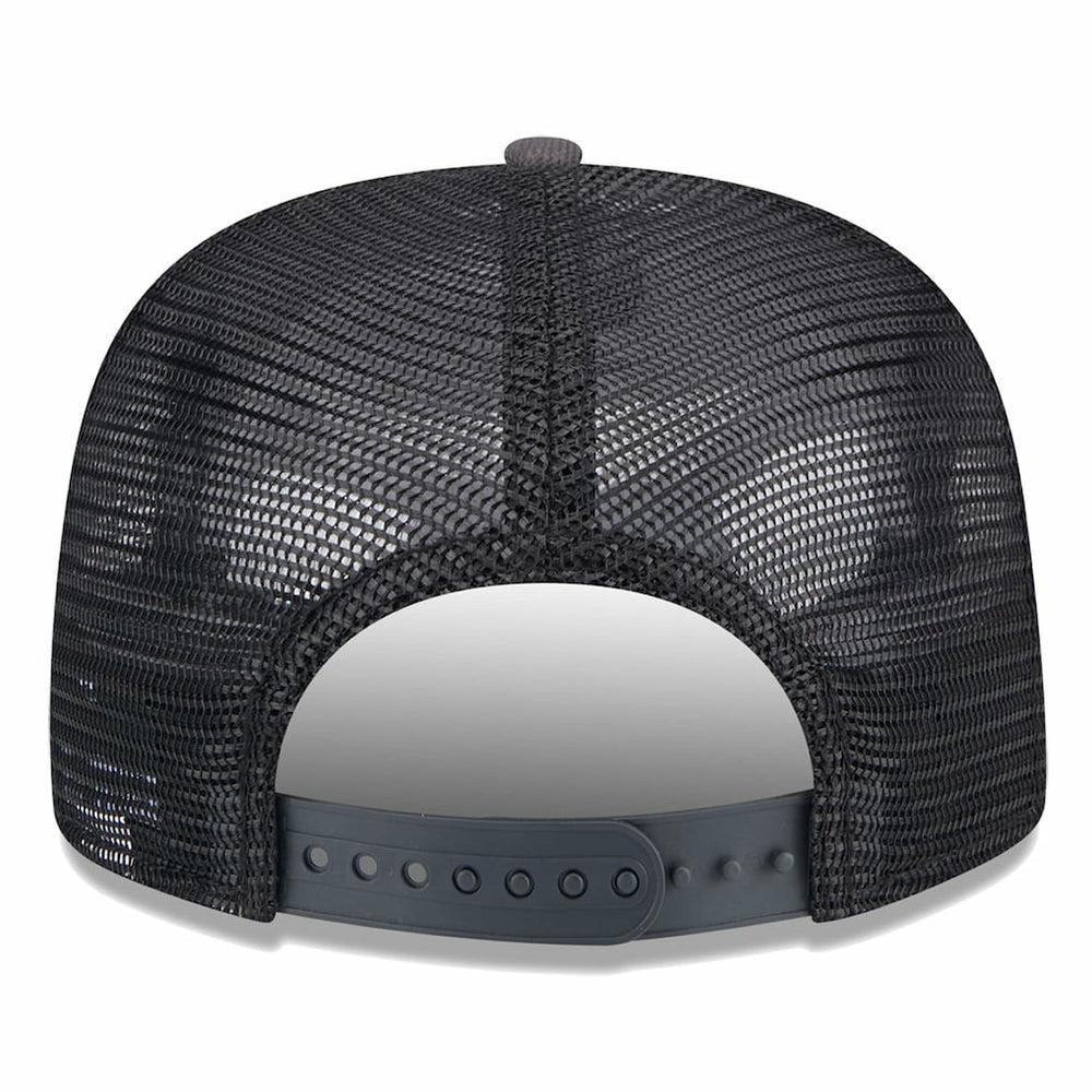 Brooklyn Nets Throwback Team Arch Golfer Snapback Hat - Black/Charcoal shop