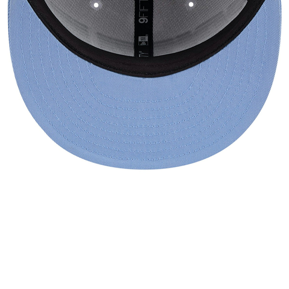 Memphis Grizzlies Throwback Gradient Tech Font 9FIFTY Snapback Hat - White/Light Blue on sale