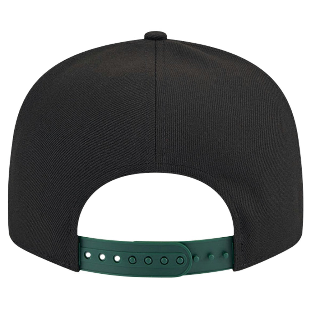 Milwaukee Bucks Throwback Gradient Tech Font 9FIFTY Snapback Hat - White/Hunter Green cheap