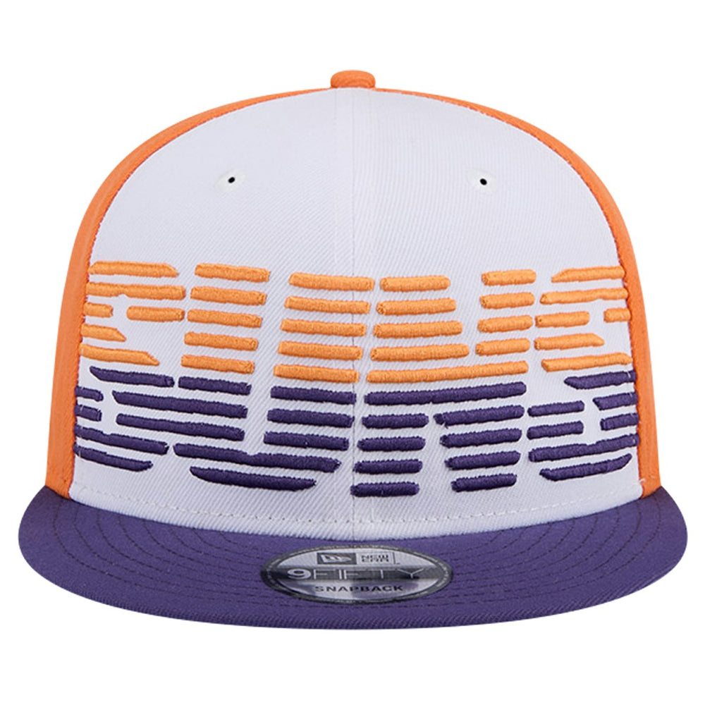 Phoenix Suns Throwback Gradient Tech Font 9FIFTY Snapback Hat - White/Purple on sale