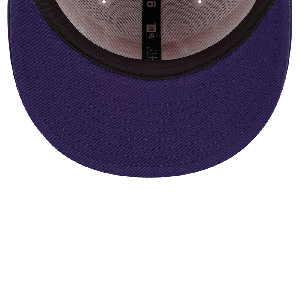 Phoenix Suns Throwback Gradient Tech Font 9FIFTY Snapback Hat - White/Purple on sale