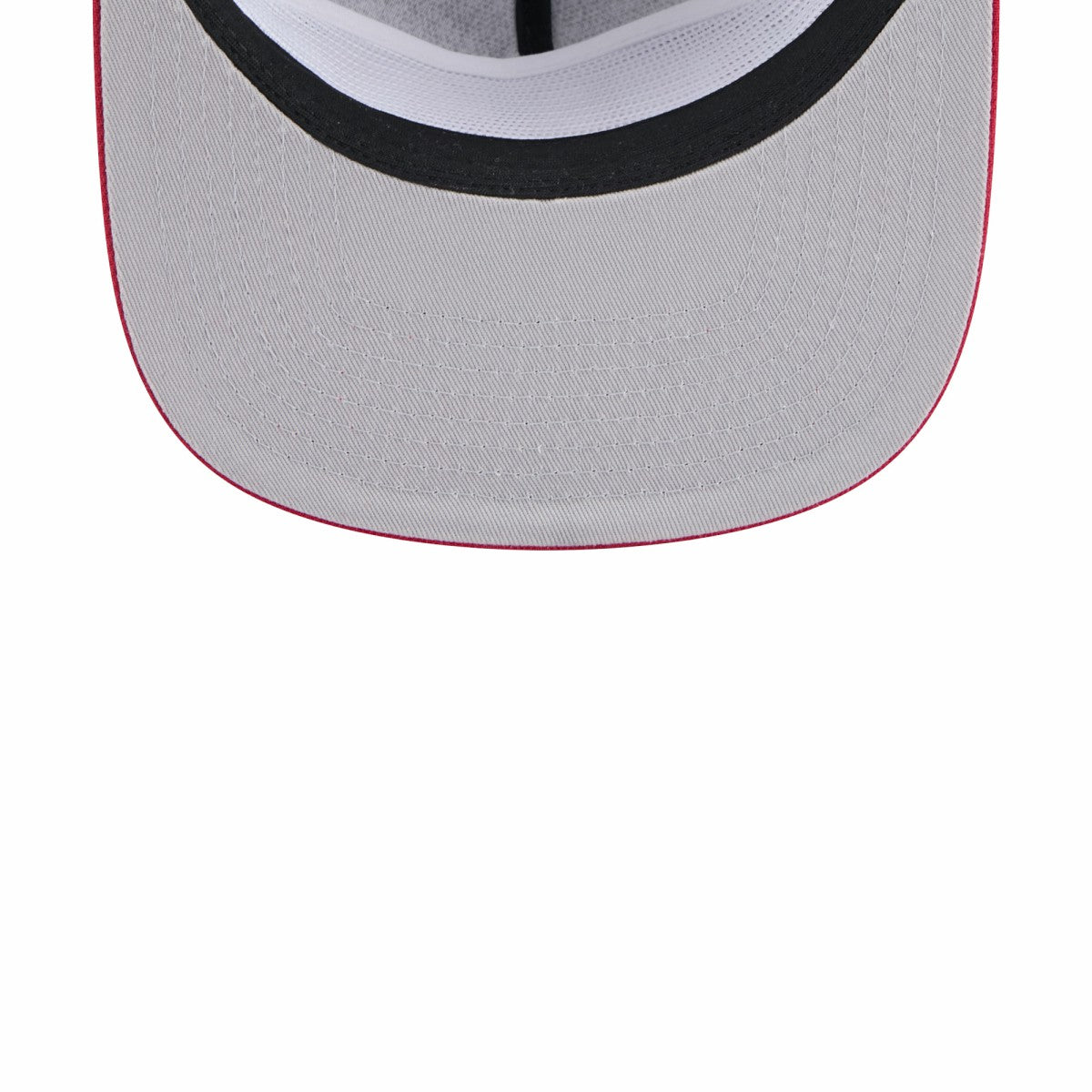 Miami Heat Throwback Team Arch Golfer Snapback Hat - Black/Red cheap