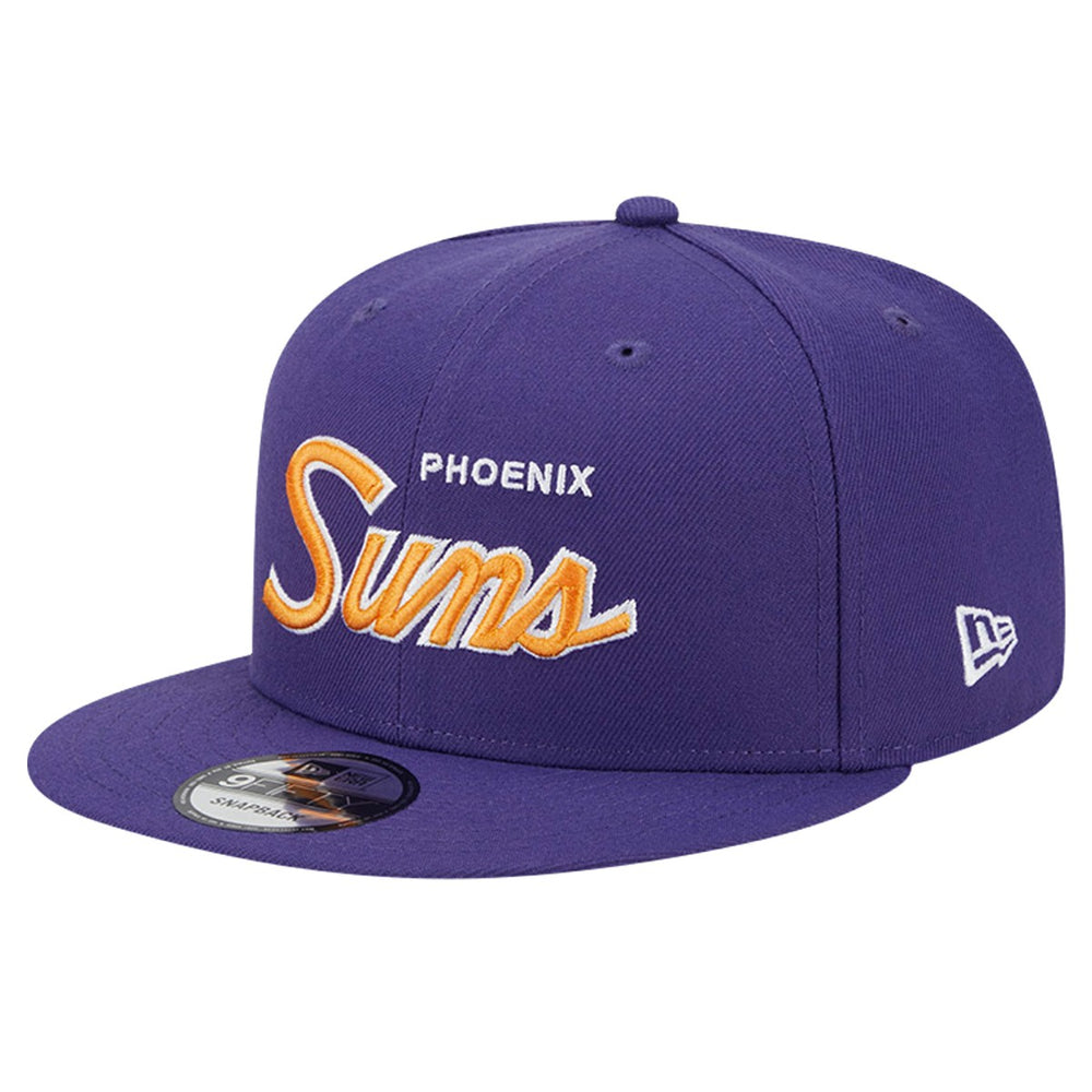 Phoenix Suns Script Side Patch 9FIFTY Snapback Hat - Purple for sale
