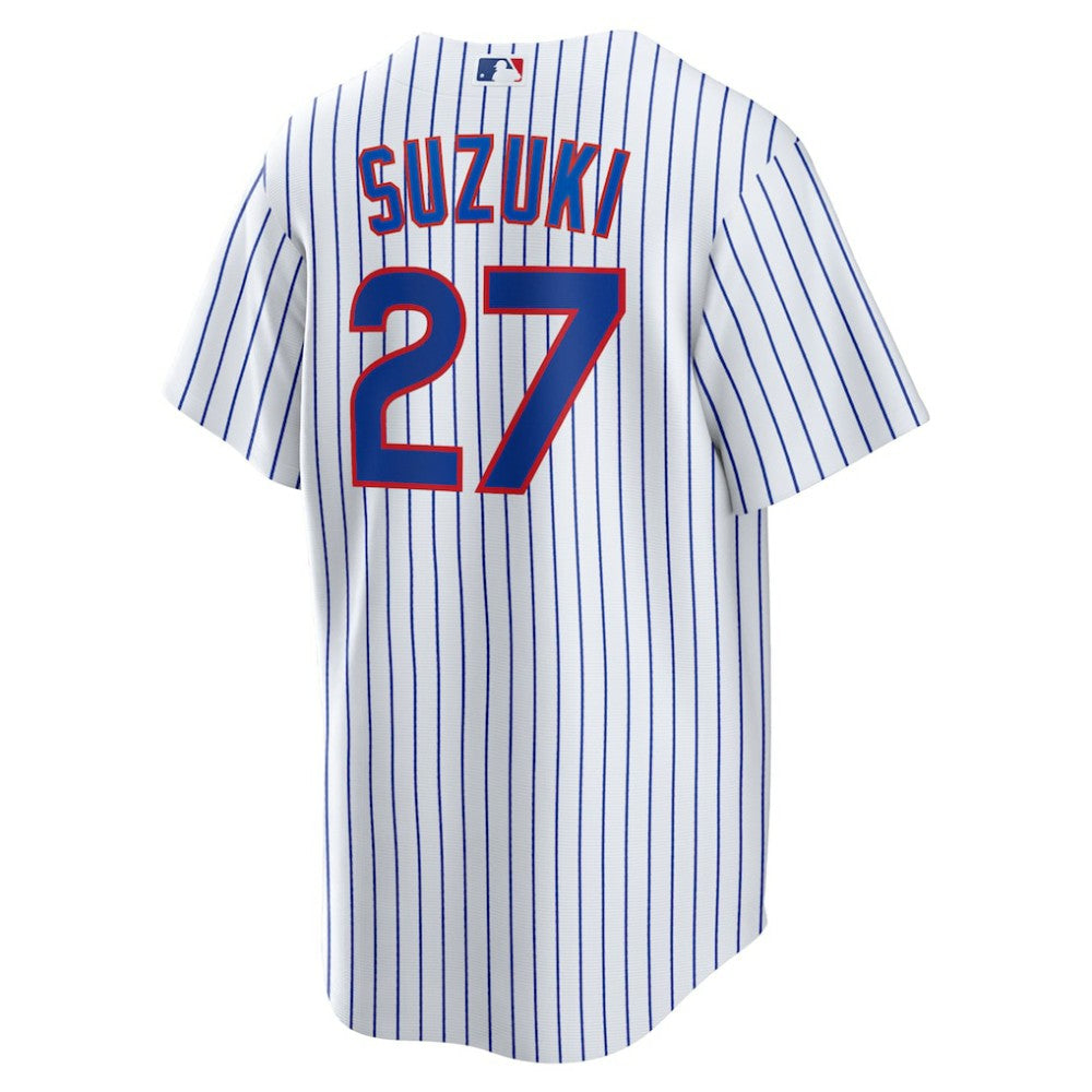 Seiya Suzuki Chicago Cubs Home Replica Jersey White