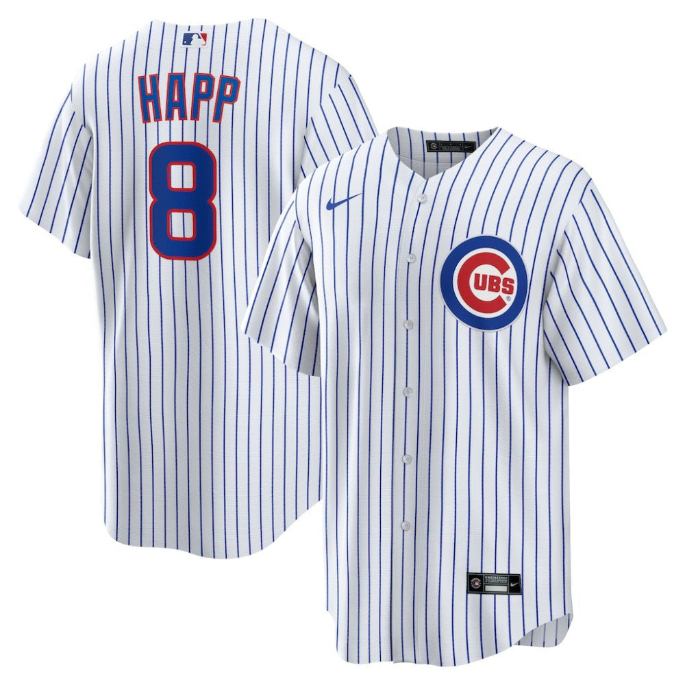 Ian Happ Chicago Cubs Home Replica Jersey White