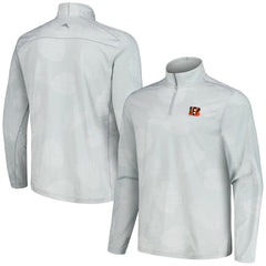 Cincinnati Bengals Delray Frond IslandZone Half-Zip Sweatshirt - Gray discount