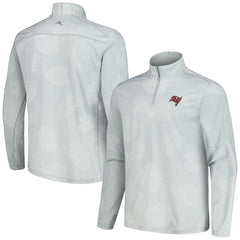 Tampa Bay Buccaneers Delray Frond IslandZone Half-Zip Sweatshirt - Gray discount